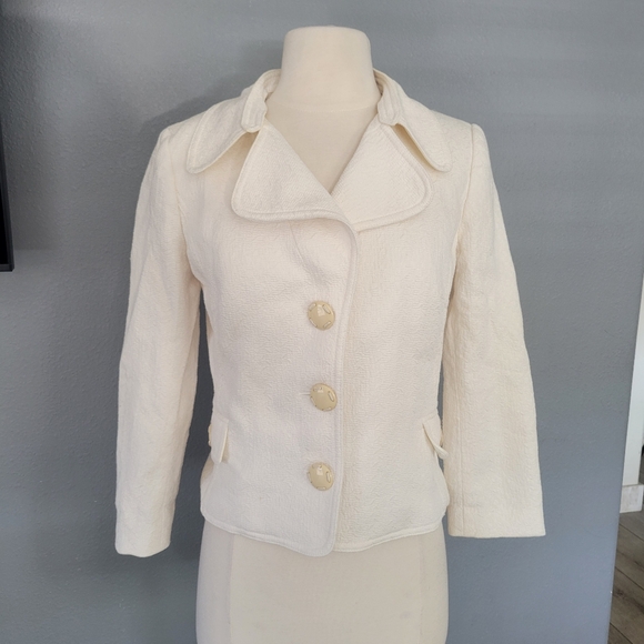 VINTAGE DOLCE AND GABBANA CROPPED BLAZER - Picture 1 of 14